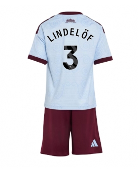 Aston Villa Victor Lindelof #3 Maglia Gara Terza Repliche 2026-27 Bambino Maniche Corte Aston Villa Victor Lindelof #3 Maglia Gara Terza Repliche 2026-27 Bambino Maniche Corte